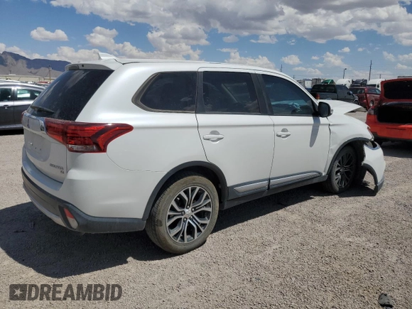 2017 Mitsubishi Outlander SE with VIN JA4AD3A37HZ062774, listed as a Copart auction lot 56400785 with 85,872 mi miles and Salvage title. Bid and sale history available at DreamBid. Image 3.