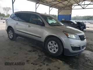 2017 Chevrolet Traverse LS with VIN 1GNKRFED5HJ284168, listed as a Copart auction lot 59470135 with 170,612 mi miles and Salvage title. Bid and sale history available at DreamBid. Image 4.