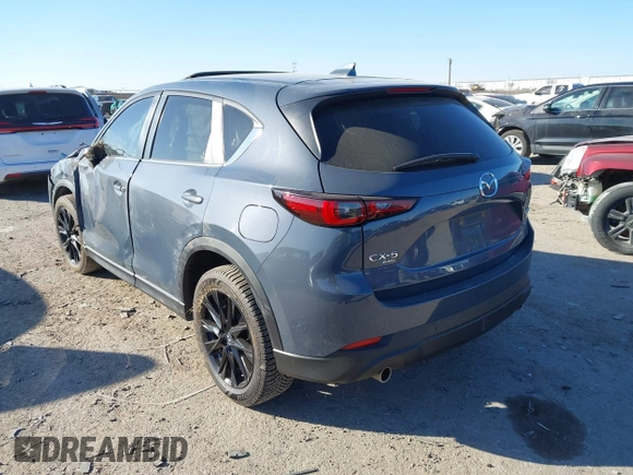 2022 Mazda CX-5 2.5 S Preferred Package with VIN JM3KFBCM7N1529973, listed as a IAAI auction lot 41394986 with 1 mi miles. Bid and sale history available at carsss.com. Image 3.