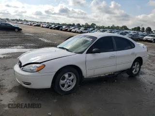 2004 Ford Taurus SE with VIN 1FAFP53254G155677, listed as a Copart auction lot 58701105 with Not provided miles and Salvage title. Bid and sale history available at DreamBid. Image 1.