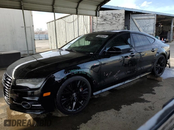 2016 Audi A7 3.0 Prestige with VIN WAU2GAFC2GN083677, listed as a Copart auction lot 43654304 with 99,526 mi miles. Bid and sale history available at carsss.com. Image 1.