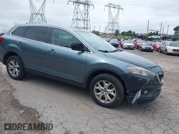 2013 Mazda CX-9 Touring z VIN JM3TB3CVXD0408731, wystawiony jako IAAI lot #42457708 z przebiegiem 168 997 mil mil oraz . Historia ofert i sprzedaży dostępna na DreamBid. Obrazek 1.