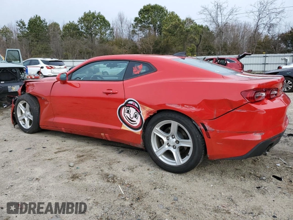 2019 Chevrolet Camaro 2LT with VIN 1G1FD1RX0K0112314, listed as a Copart auction lot 46925705 with 80,845 mi miles and Salvage Title. Bid and sale history available at carsss.com. Image 2.