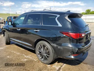 2019 Infiniti QX60 Pure z VIN 5N1DL0MM1KC510294, wystawiony jako Copart lot #56036595 z przebiegiem 73 285 mil mil oraz Szkoda całkowita • Salvage title. Historia ofert i sprzedaży dostępna na DreamBid. Obrazek 2.
