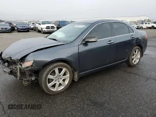 2004 Acura TSX with VIN JH4CL95884C043947, listed as a Copart auction lot 86397134 with 151,570 mi miles and Salvage Title. Bid and sale history available at DreamBid. Image 1.