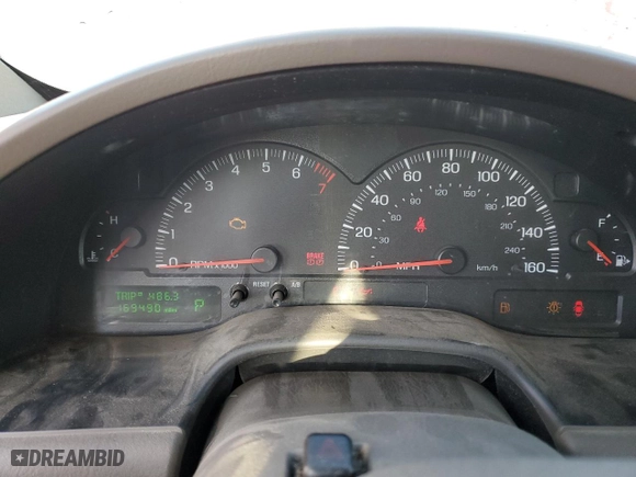 2001 Lincoln LS with VIN 1LNHM86S51Y736641, listed as a Copart auction lot 74967964 with 169,490 mi miles and Salvage Title. Bid and sale history available at carsss.com. Image 9.