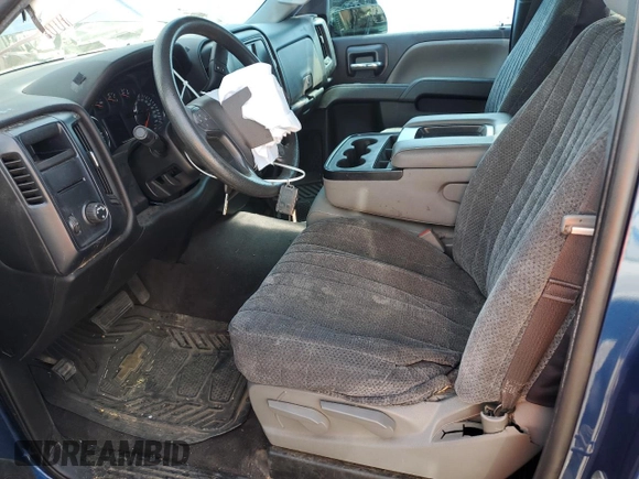 2017 Chevrolet Silverado 1500 LS with VIN 1GCNCNEH1HZ121555, listed as a Copart auction lot 49890065 with 87,704 mi miles and Salvage Title. Bid and sale history available at carsss.com. Image 7.