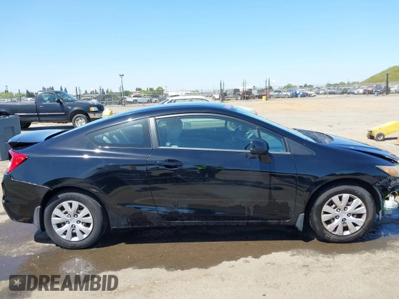 2012 Honda Civic Cpe LX with VIN 2HGFG3B50CH519325, listed as a IAAI auction lot 42084774 with 168,807 mi miles. Bid and sale history available at carsss.com. Image 14.