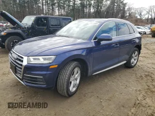 2018 Audi Q5 Premium Plus with VIN WA1BNAFY6J2209949, listed as a Copart auction lot 49224405 with 47,690 mi miles and Salvage Title. Bid and sale history available at carsss.com. Image 1.