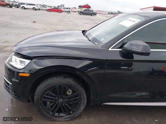 2018 Audi Q5 Premium Plus with VIN WA1BNAFY6J2228095, listed as a IAAI auction lot 41365264 with 75,191 mi miles. Bid and sale history available at carsss.com. Image 17.