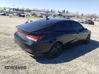 2023 Hyundai Elantra SEL with VIN KMHLM4AGXPU594261, listed as a Copart auction lot 46536065 with 30,633 mi miles and Salvage Title. Bid and sale history available at DreamBid. Image 3.
