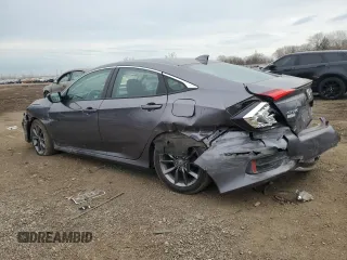 2020 Honda Civic Sedan EX with VIN 19XFC1F31LE025431, listed as a Copart auction lot 50507525 with 61,981 mi miles and Salvage Title. Bid and sale history available at carsss.com. Image 2.