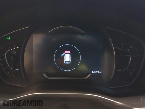 2019 Hyundai Santa Fe Limited with VIN 5NMS5CAD2KH021934, listed as a IAAI auction lot 40726332 with 52,994 mi miles. Bid and sale history available at carsss.com. Image 7.