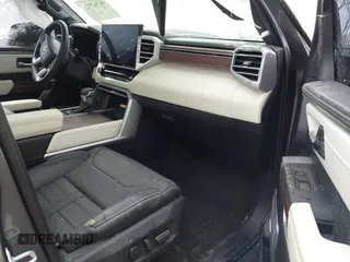 2022 Toyota Tundra Capstone Hybrid with VIN 5TFVC5DB6NX005465, listed as a IAAI auction lot 41589222 with 28,452 mi miles and . Bid and sale history available at DreamBid. Image 5.