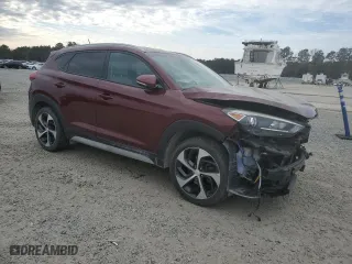 2017 Hyundai Tucson Sport with VIN KM8J3CA26HU406958, listed as a Copart auction lot 50795255 with 106,406 mi miles and Salvage Title. Bid and sale history available at carsss.com. Image 4.
