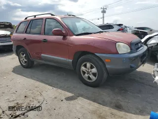 2005 Hyundai Santa Fe GLS with VIN KM8SC13D95U969084, listed as a Copart auction lot 69982304 with 202,979 mi miles and Clean Title. Bid and sale history available at carsss.com. Image 4.