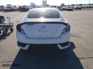 2017 Honda Civic Coupe LX with VIN 2HGFC4B56HH311801, listed as a Copart auction lot 82876484 with 0 mi miles and Salvage Title. Bid and sale history available at carsss.com. Image 6.