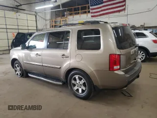 2009 Honda Pilot Touring with VIN 5FNYF48929B039960, listed as a Copart auction lot 53284655 with 153,345 mi miles and Salvage Title. Bid and sale history available at carsss.com. Image 2.
