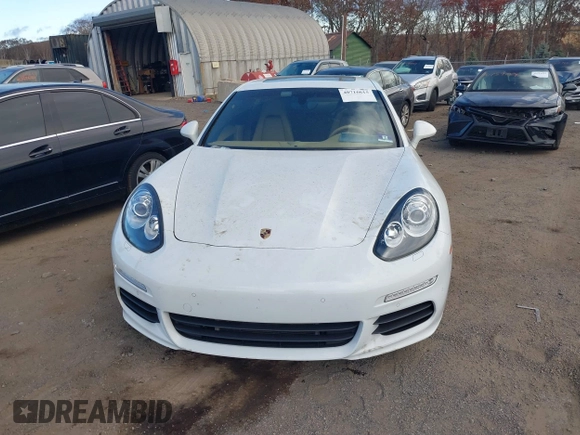 2014 Porsche Panamera S E-Hybrid with VIN WP0AD2A76EL044722, listed as a IAAI auction lot 40716615 with 52,474 mi miles and . Bid and sale history available at DreamBid. Image 12.