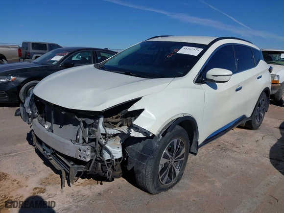 2021 Nissan Murano SV with VIN 5N1AZ2BJ9MC139300, listed as a IAAI auction lot 41267518 with 40,008 mi miles. Bid and sale history available at carsss.com. Image 17.
