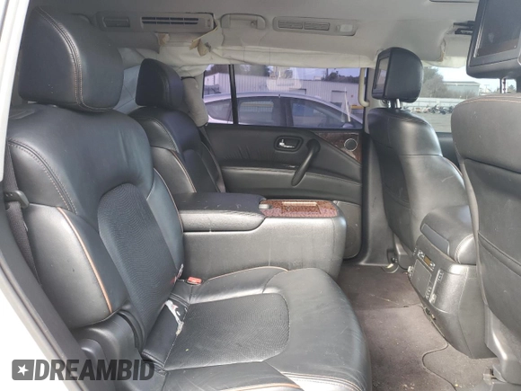 2018 Nissan Armada Platinum with VIN JN8AY2NF5J9332619, listed as a Copart auction lot 86775504 with 93,510 mi miles and Salvage Title. Bid and sale history available at carsss.com. Image 11.