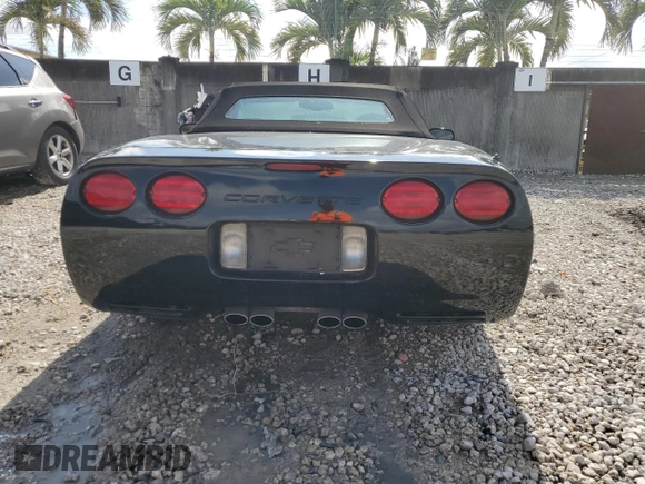2001 Chevrolet Corvette with VIN 1G1YY32G915106953, listed as a Copart auction lot 41916645 with 55,420 mi miles and Salvage Title. Bid and sale history available at carsss.com. Image 6.