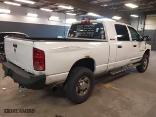 2006 Dodge Ram 2500 SLT with VIN 3D7KS29C86G100871, listed as a IAAI auction lot 41992062 with 213,220 mi miles. Bid and sale history available at carsss.com. Image 4.