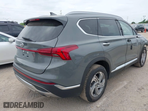 2023 Hyundai Santa Fe SEL z VIN 5NMS34AJ4PH523126, wystawiony jako IAAI lot #42117723 z przebiegiem 61 479 mil mil oraz . Historia ofert i sprzedaży dostępna na DreamBid. Obrazek 4.