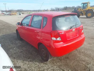2004 Chevrolet Aveo LS with VIN KL1TJ62654B218838, listed as a IAAI auction lot 41496237 with 174,217 mi miles. Bid and sale history available at carsss.com. Image 3.