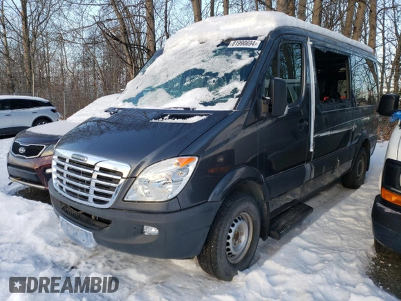 2012 Freightliner Sprinter with VIN WCDPE7CC0C5696447, listed as a Copart auction lot 81990694 with Not Provided miles and Clean Title. Bid and sale history available at DreamBid. Image 1.