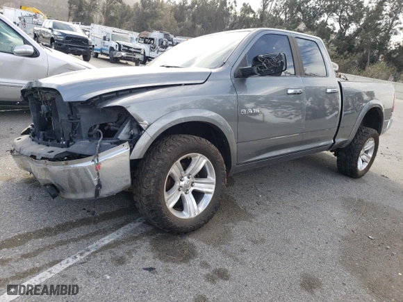2010 Dodge Ram 1500 ST with VIN 1D7RV1GP7AS160521, listed as a Copart auction lot 86634064 with 195,630 mi miles and Salvage Title. Bid and sale history available at carsss.com. Image 1.