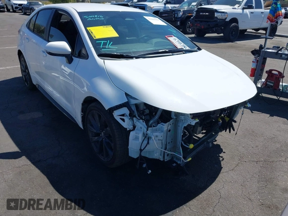 2024 Toyota Corolla SE with VIN 5YFS4MCE4RP214293, listed as a IAAI auction lot 41841550 with 4,695 mi miles and . Bid and sale history available at DreamBid. Image 1.