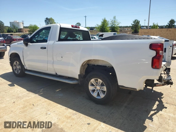 2024 Chevrolet Silverado 1500 Work Truck with VIN 3GCNAAEDXRG334985, listed as a Copart auction lot 53078885 with 10,917 mi miles and Salvage Title. Bid and sale history available at carsss.com. Image 2.