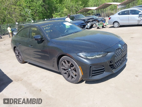 2023 BMW 4 Series 430i xDrive с VIN WBA73AV06PFN55916, выставлен на аукционе IAAI как лот 42087011 с пробегом 45 722 миль миль и . История ставок и продаж доступна на DreamBid. Изображение 1.