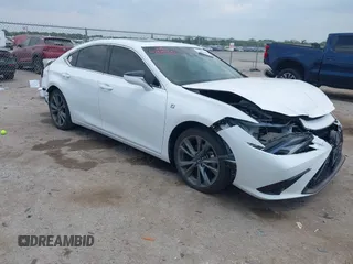2021 Lexus ES 350 F Sport with VIN 58AGZ1B16MU098924, listed as a IAAI auction lot 42039190 with 41,786 mi miles and . Bid and sale history available at DreamBid. Image 1.