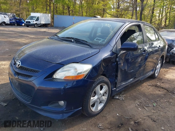 2008 Toyota Yaris with VIN JTDBT923781239191, listed as a IAAI auction lot 42175918 with 155,127 mi miles. Bid and sale history available at carsss.com. Image 6.