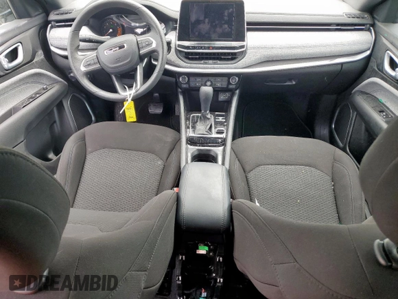 2025 Jeep Compass Sport with VIN 3C4NJDAN0ST515350, listed as a Copart auction lot 55109645 with 10,091 mi miles and Salvage title. Bid and sale history available at DreamBid. Image 8.