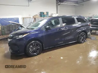 2025 Toyota Sienna XSE z VIN 5TDDSKFCXSS167538, wystawiony jako Copart lot #48190625 z przebiegiem 668 mil mil oraz Czysty tytuł • Clean title. Historia ofert i sprzedaży dostępna na DreamBid. Obrazek 1.