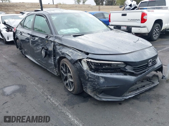 2023 Honda Civic Sport with VIN 2HGFE2F50PH542989, listed as a IAAI auction lot 42184805 with Not provided miles and . Bid and sale history available at DreamBid. Image 1.