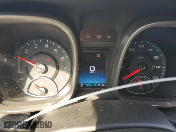 2016 Chevrolet Malibu Limited LTZ with VIN 1G11E5SA1GU162594, listed as a Copart auction lot 72119654 with 243,437 mi miles and Salvage Title. Bid and sale history available at carsss.com. Image 9.