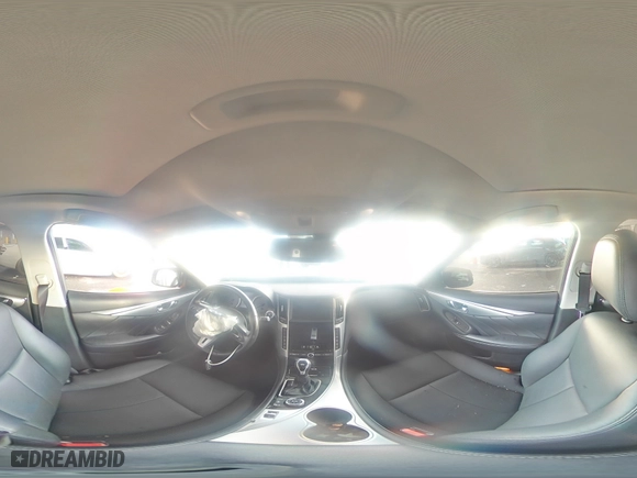 2019 Infiniti Q50 3.0t LUXE with VIN JN1EV7AP9KM542272, listed as a Copart auction lot 46081675 with 0 mi miles and Salvage Title. Bid and sale history available at carsss.com. Image 13.