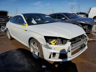 2019 Audi A5 Sportback Premium Plus с VIN WAUENCF56KA077381, выставлен на аукционе Copart как лот 46452555 с пробегом 52 856 миль миль и Списание • Salvage title. История ставок и продаж доступна на DreamBid. Изображение 4.