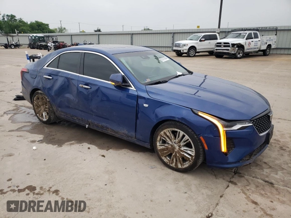 2022 Cadillac CT4 Premium Luxury z VIN 1G6DB5RK8N0131412, wystawiony jako Copart lot #51517555 z przebiegiem 42 705 mil mil oraz Szkoda całkowita • Salvage title. Historia ofert i sprzedaży dostępna na DreamBid. Obrazek 4.