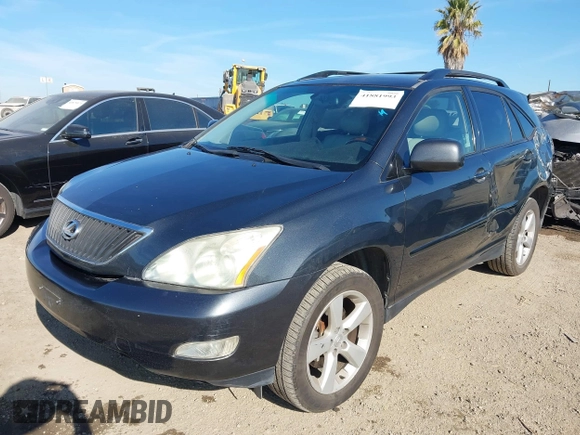 2004 Lexus RX 330 with VIN JTJGA31UX40037476, listed as a IAAI auction lot 41881993 with 204,478 mi miles and . Bid and sale history available at carsss.com. Image 2.