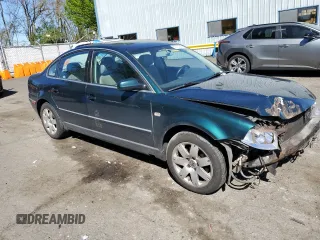 2002 Volkswagen Passat GLX z VIN WVWTH63B72P066013, wystawiony jako Copart lot #53750585 z przebiegiem 114 175 mil mil oraz Szkoda całkowita • Salvage title. Historia ofert i sprzedaży dostępna na DreamBid. Obrazek 4.