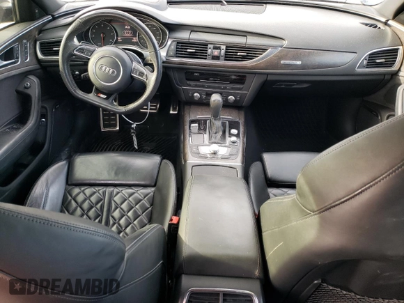 2017 Audi A6 Competition Prestige with VIN WAUF3AFC5HN052910, listed as a Copart auction lot 61927874 with 104,655 mi miles and Salvage Title. Bid and sale history available at carsss.com. Image 8.