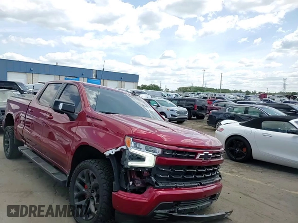 2023 Chevrolet Silverado 1500 RST with VIN 1GCUDEEL9PZ165492, listed as a Copart auction lot 67357414 with 7,764 mi miles and Salvage Title. Bid and sale history available at DreamBid. Image 11.