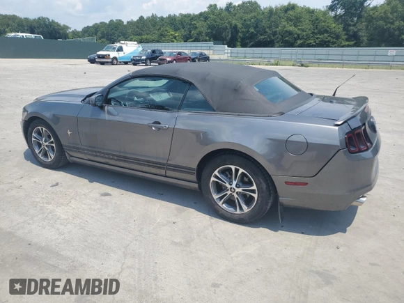 2014 Ford Mustang V6 with VIN 1ZVBP8EM6E5292579, listed as a Copart auction lot 61896995 with 129,872 mi miles and Salvage title. Bid and sale history available at DreamBid. Image 2.