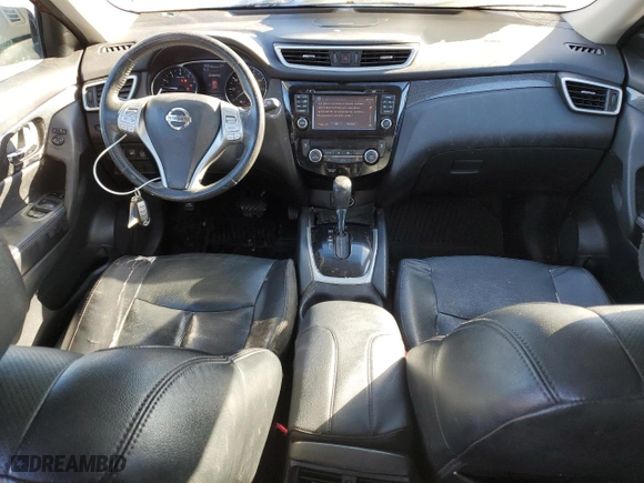2016 Nissan Rogue SL with VIN 5N1AT2MT9GC802594, listed as a Copart auction lot 88143255 with 174,606 mi miles and Salvage Title. Bid and sale history available at carsss.com. Image 8.