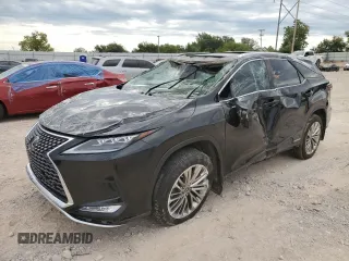 2022 Lexus RX with VIN JTJJGKFA7N2027491, listed as a Copart auction lot 72236434 with 23,397 mi miles and Salvage Title. Bid and sale history available at carsss.com. Image 1.